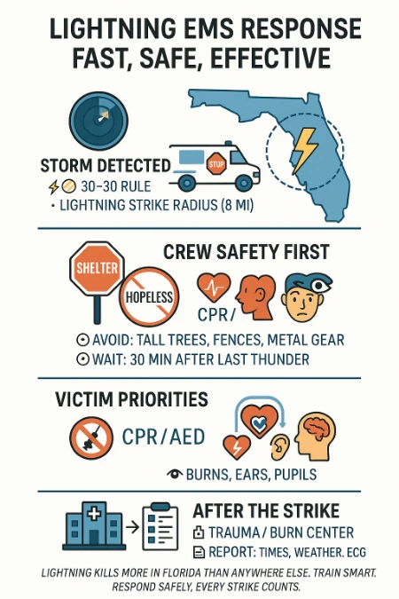Lightning EMS Response: Fast, Safe, Effective