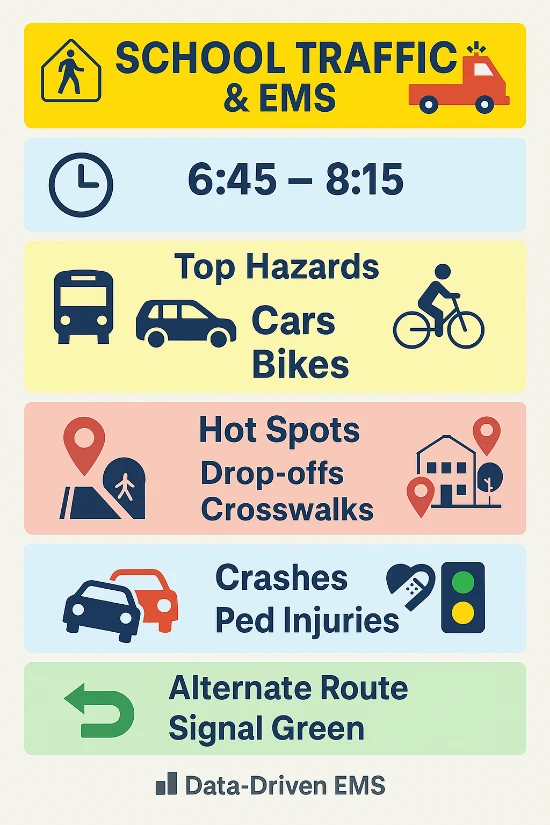 key school traffic risks