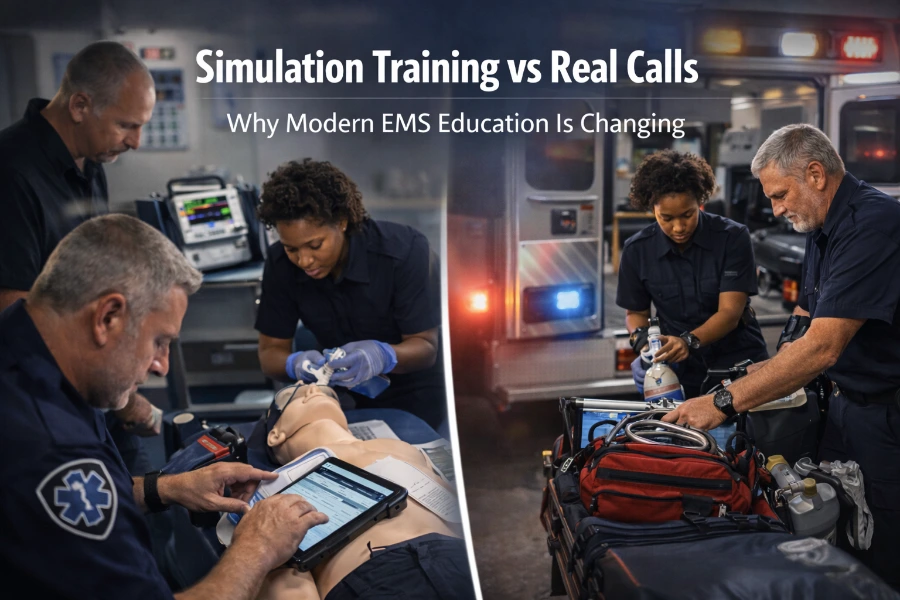Simulation Training vs Real Calls: Why Modern EMS Education Is Changing
