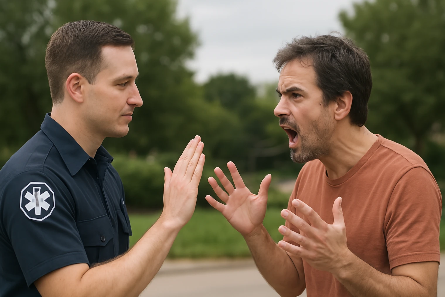 Calm Voice De-escalation for EMS Teams