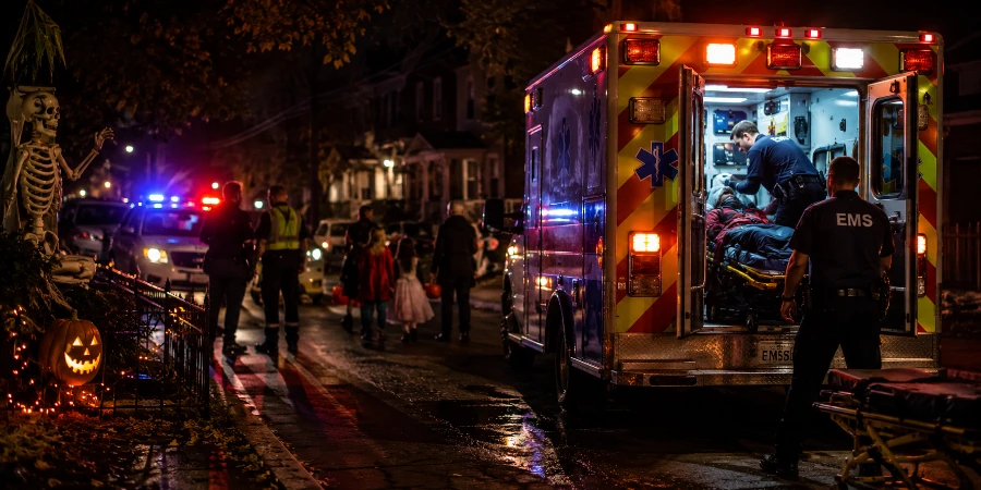 Halloween on the Ambulance: EMS Calls After Dark